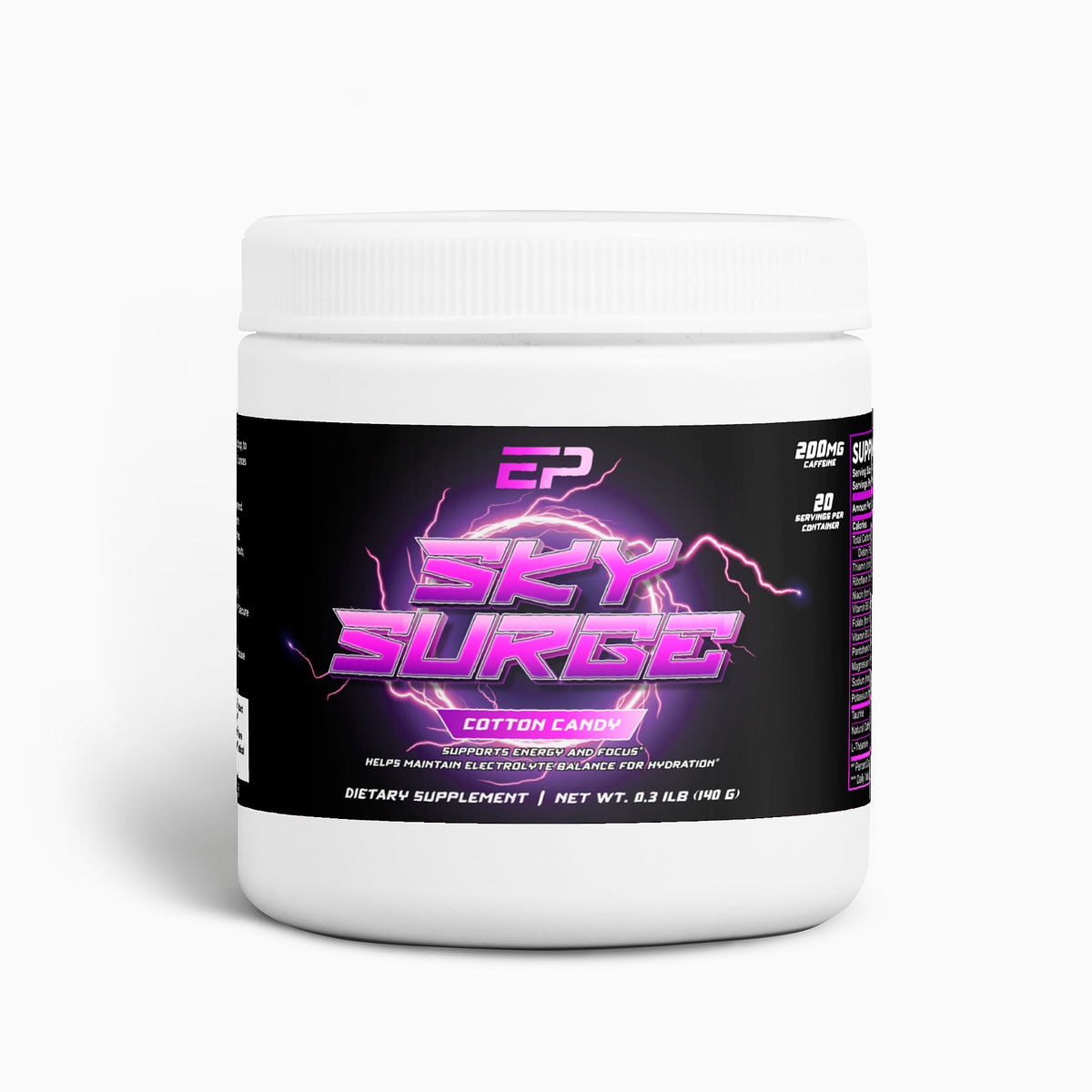 Sky Surge Pre-Workout (Cotton Candy)