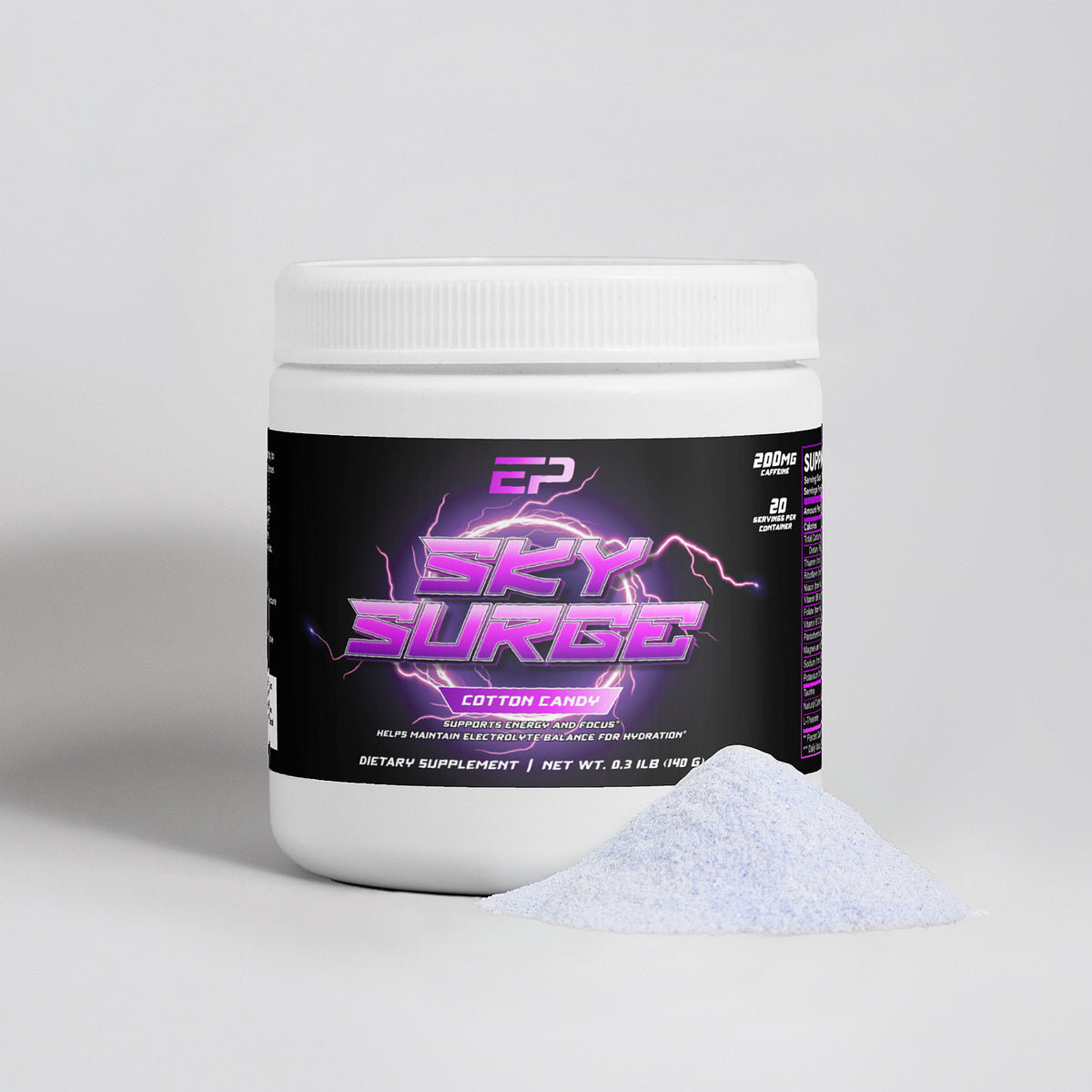 Sky Surge Pre-Workout (Cotton Candy)