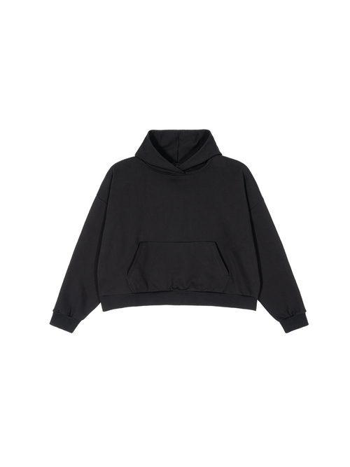 Boxy Hoodie Short