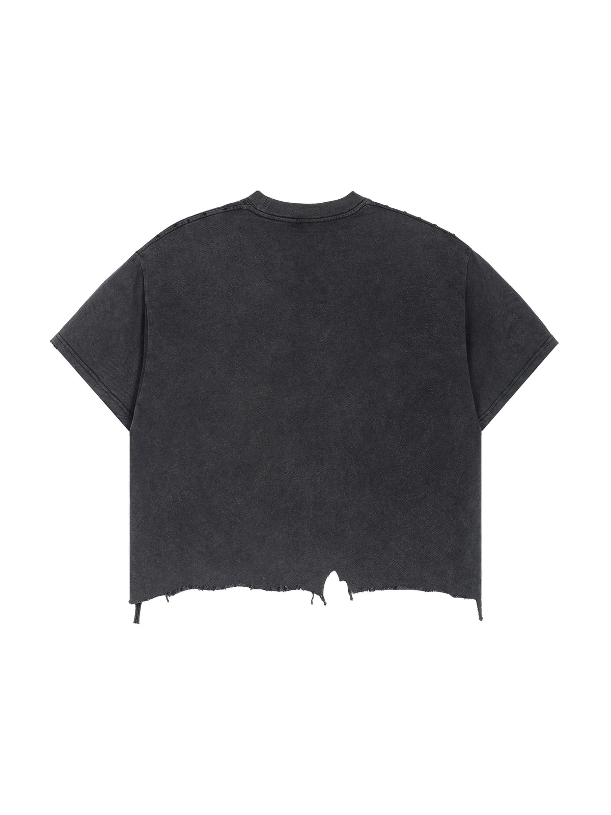 Distressed Crop Tee