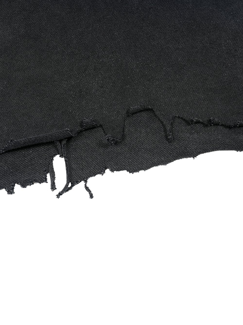 Distressed Crop Tee