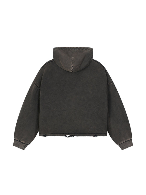 Frayed Pump Hoodie