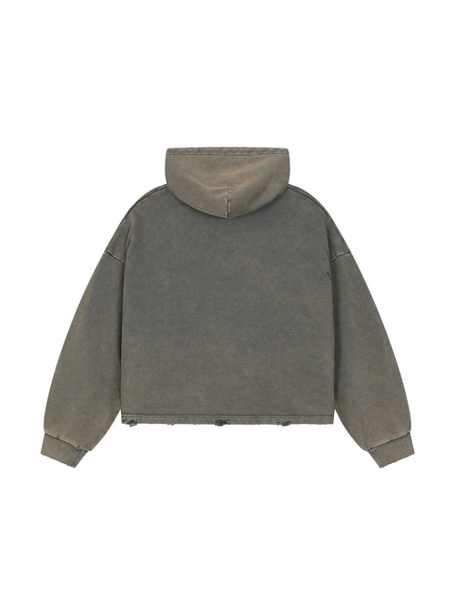 Frayed Pump Hoodie