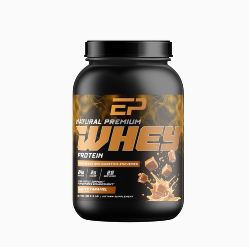 Salted Caramel Whey Protein w/ Amino Acids