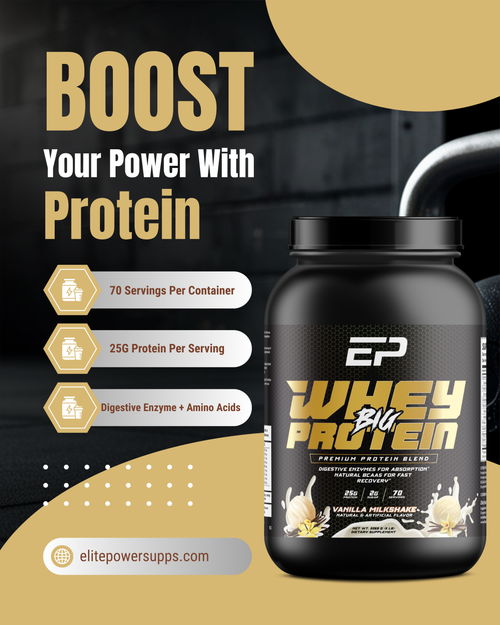 BIG XL Vanilla Whey Protein (70 Servings)